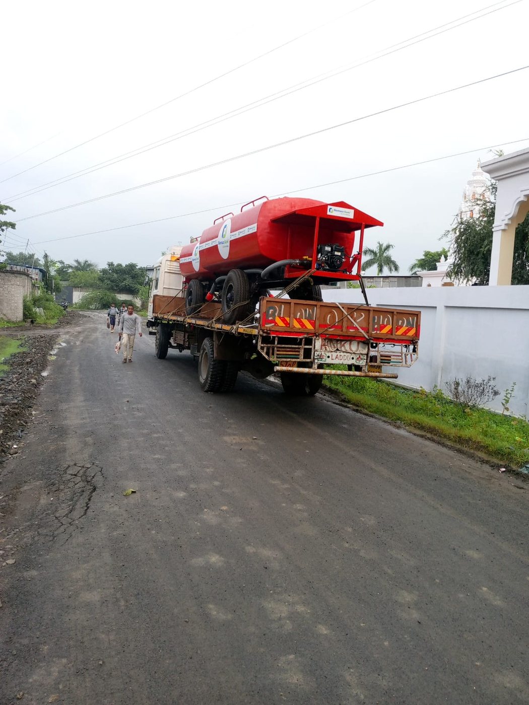 Water Tanker Transportation